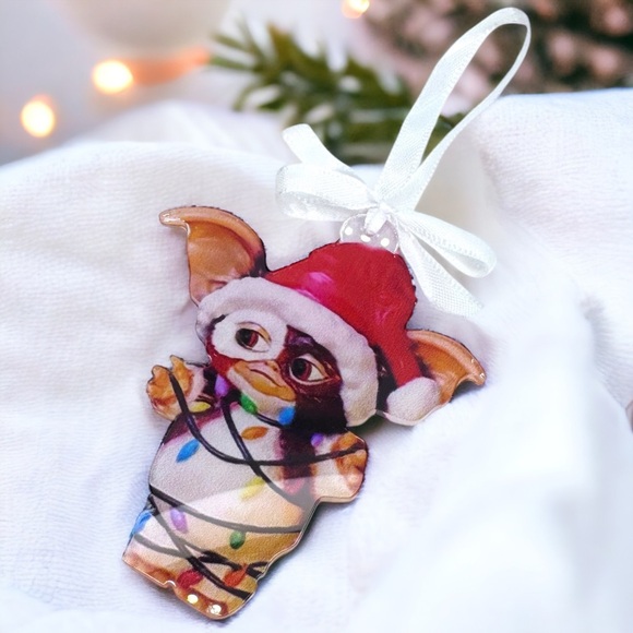 Gizmo's Holiday Magic: Irresistible Gremlins Christmas Ornament! Brand New! - Picture 5 of 8
